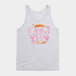 Galentine's Day Calligraphy Tank Top